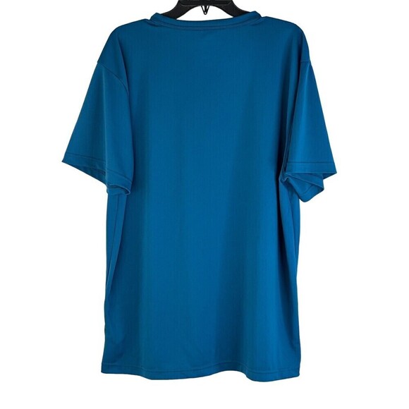 Dickies Men's Shirt Short Sleeve Size Large Turquoise Blue 1 Pocket Work Shirt - Picture 3 of 4